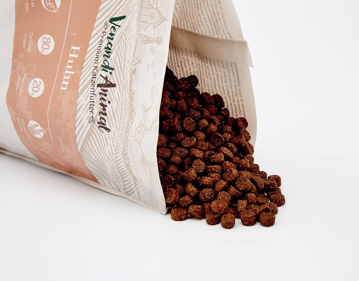 Venandi Animal – Premium Katzenfutter – Huhn, mit viel frischem Geflügel, Trockenfutter, getreidefrei 1er Pack (1 x 1,5kg)